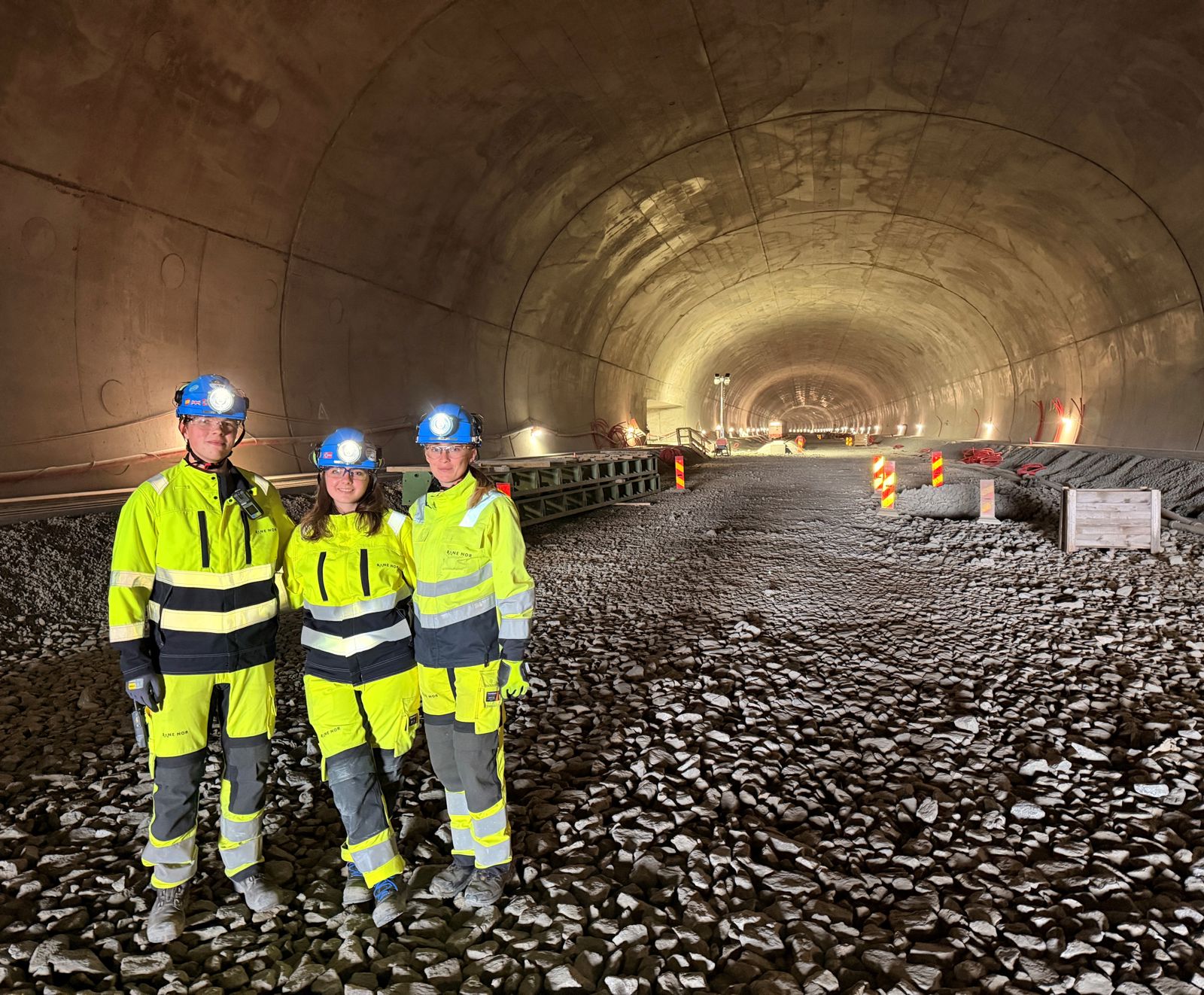 Foto inne fra Carlbergtunnelen. 