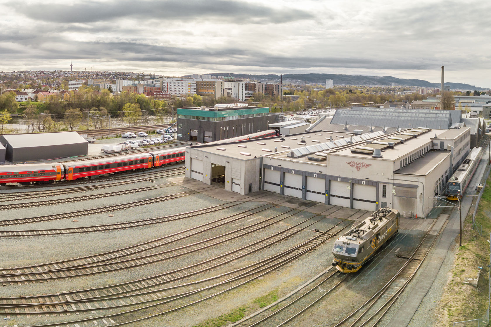 Photo of Marienborg Maintenance Facility.