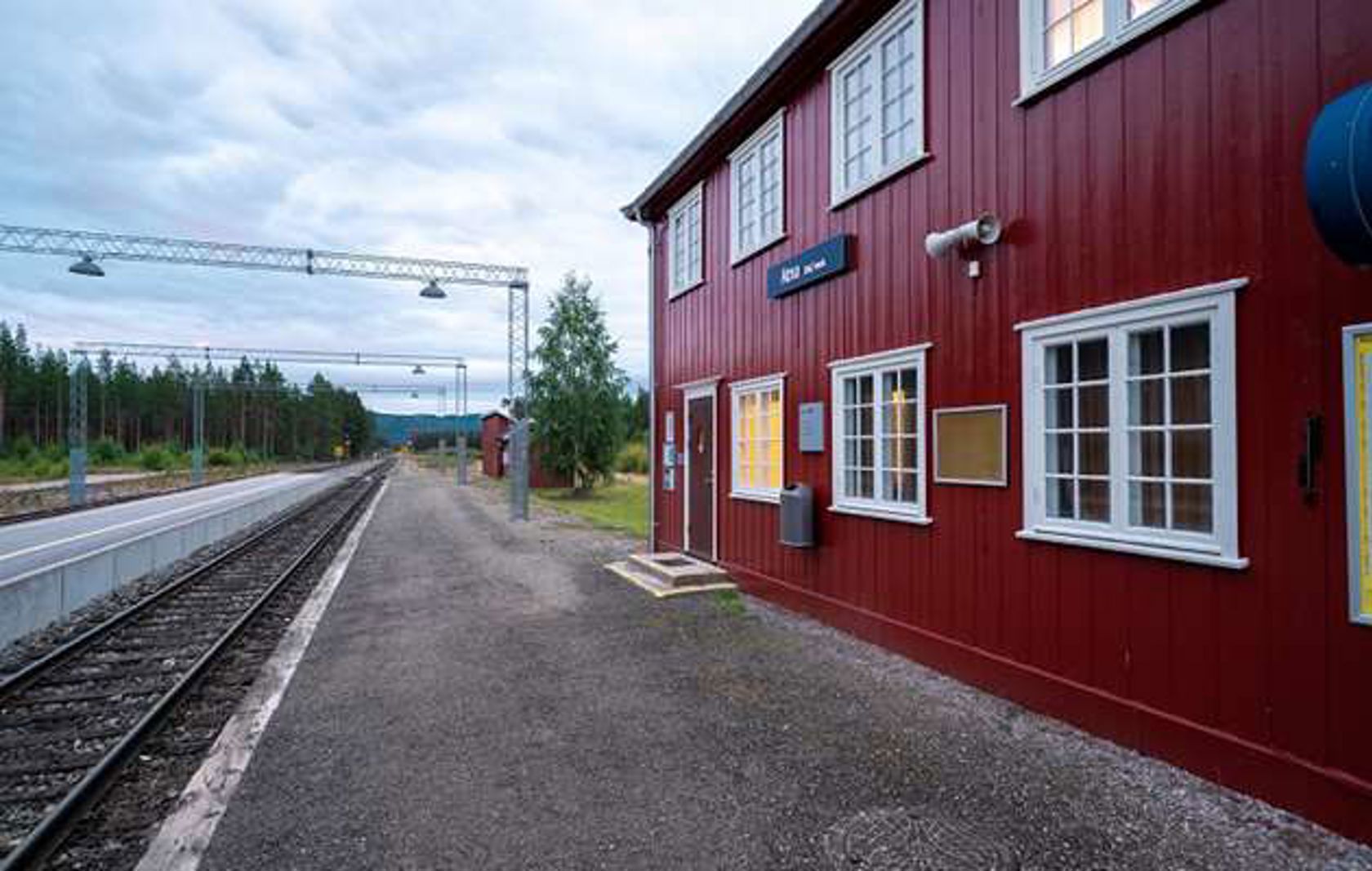 Eksteriørbilde av Atna stasjon