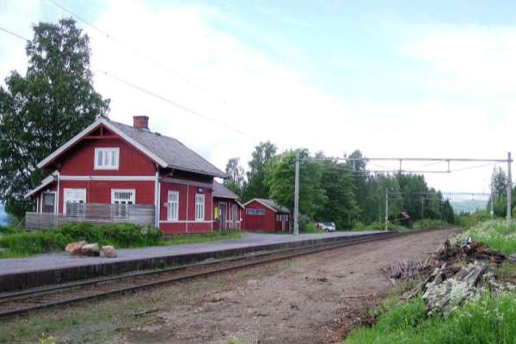 Eksteriørbilde av Bleiken stasjon