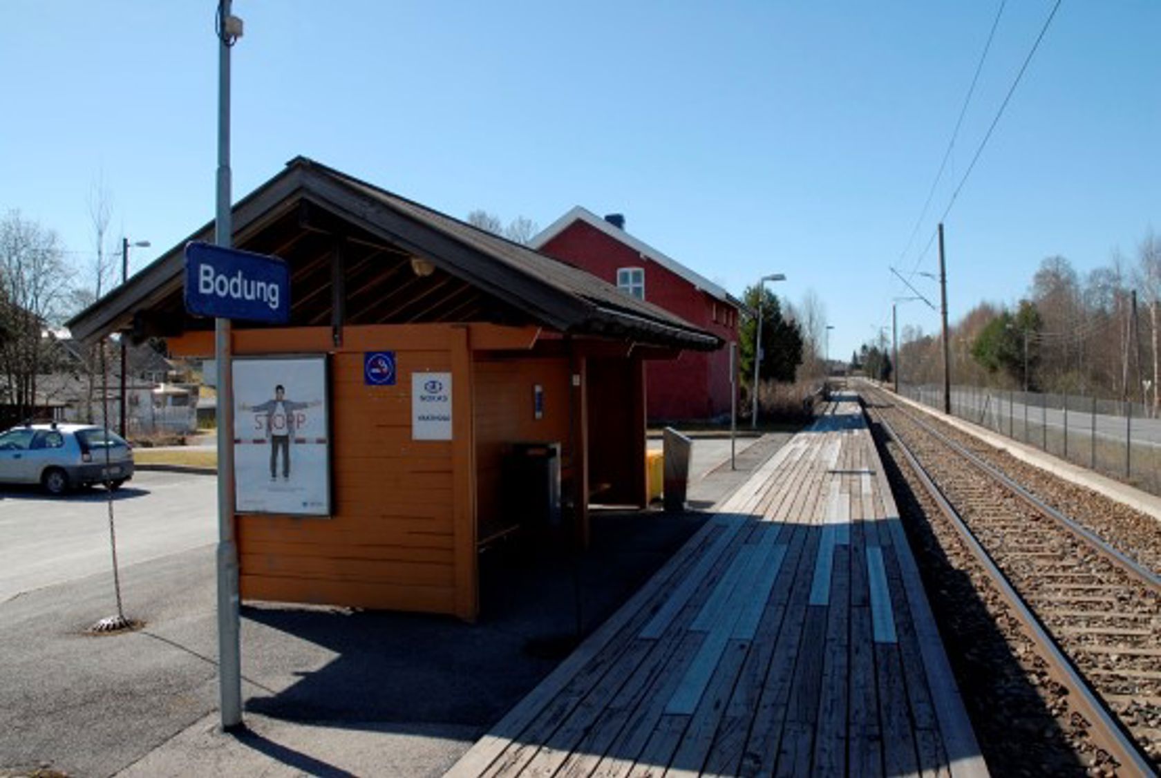 Exterior view of Bodung station
