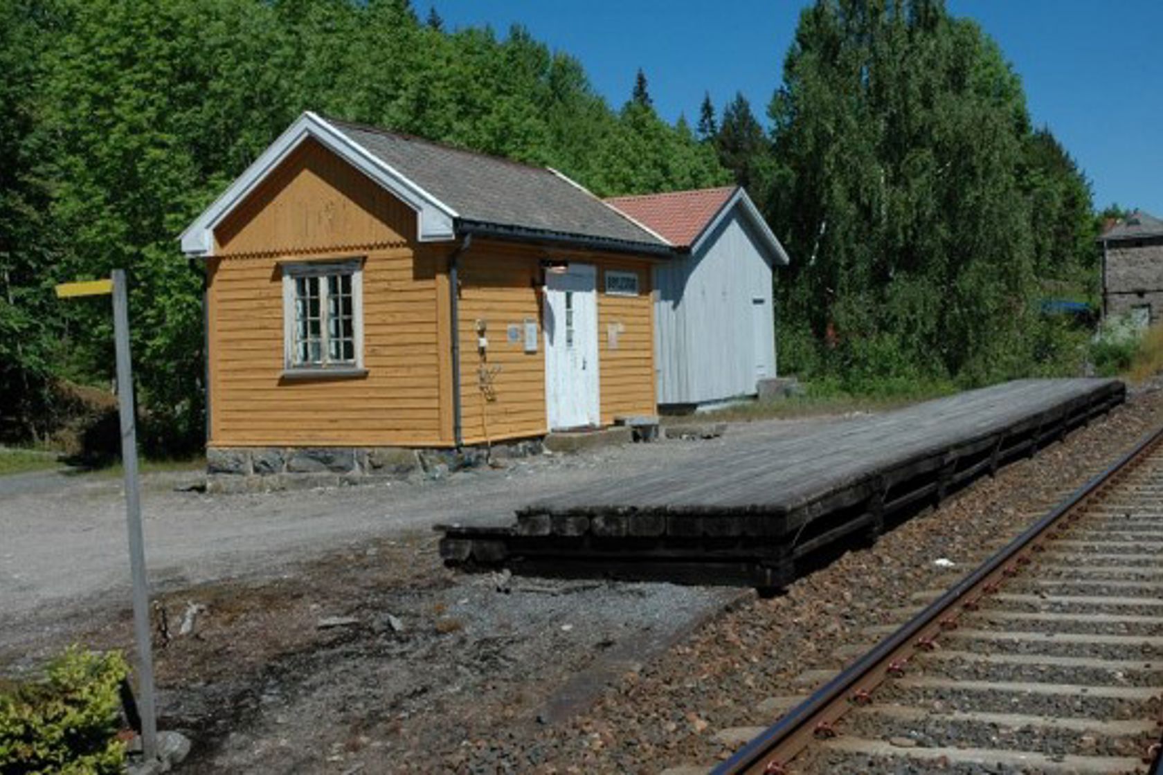 Eksteriørbilde av Bøylestad stasjon