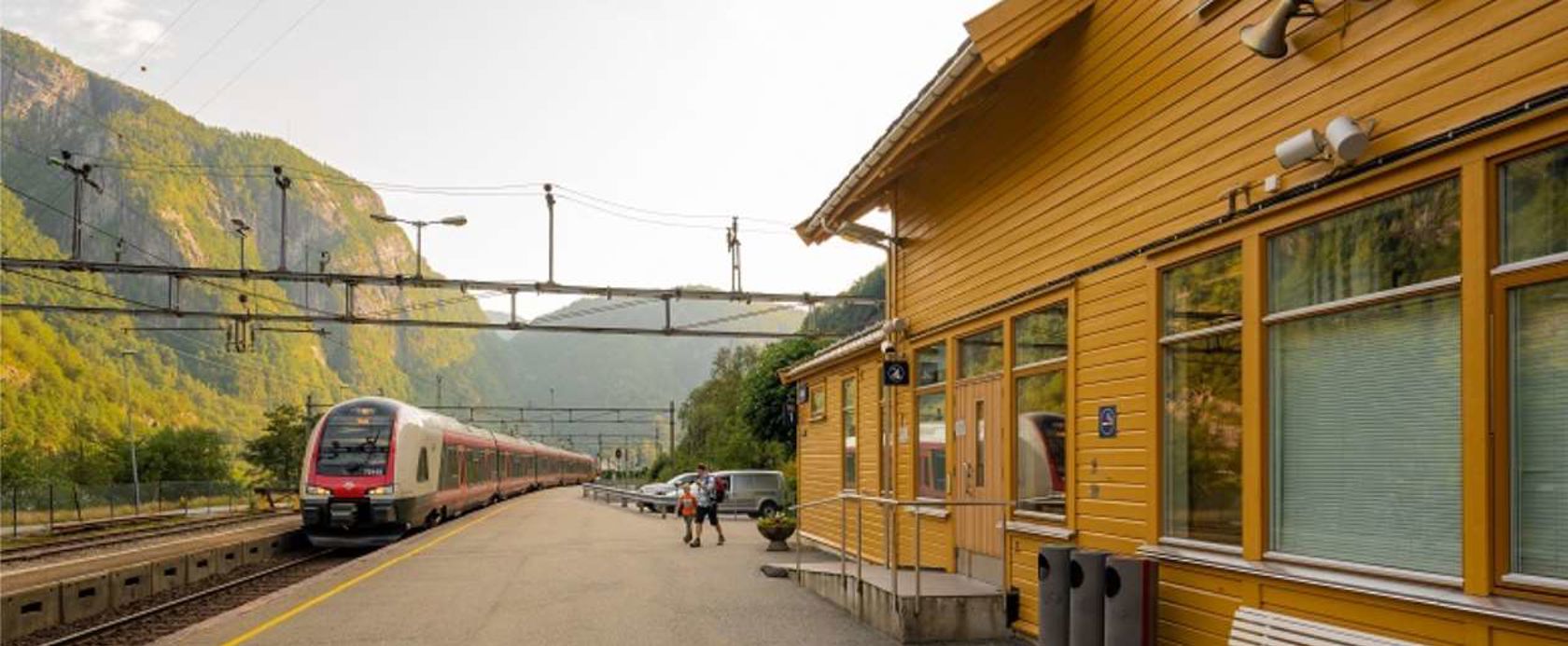 Eksteriørbilde av Dale stasjon