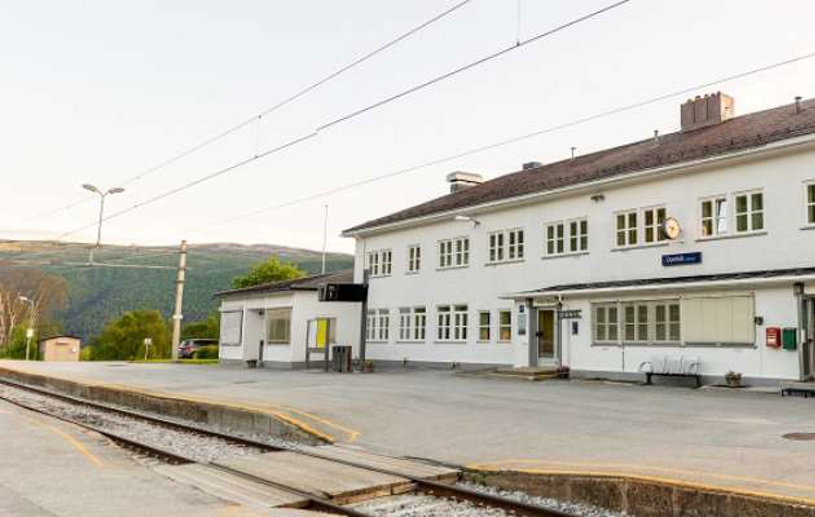 Eksteriørbilde av Dombås stasjon