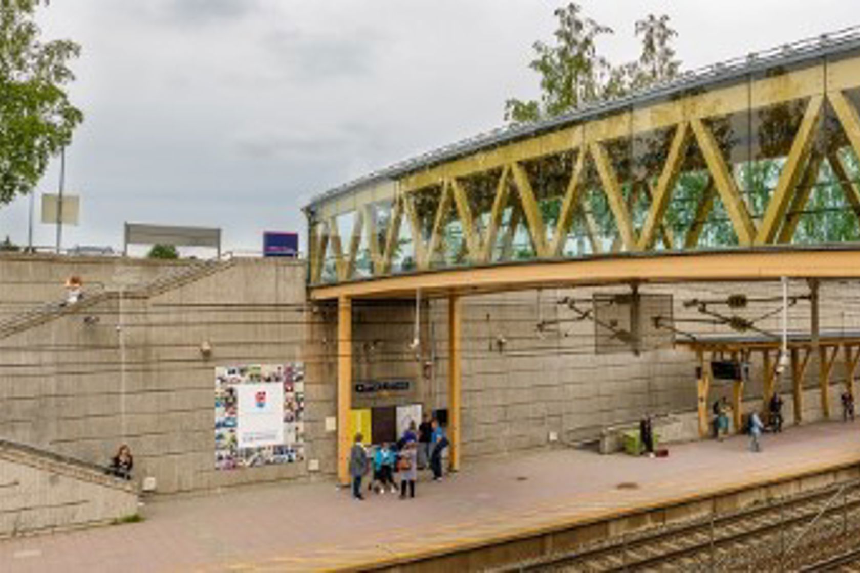 Exterior view of Eidsvoll Verk station