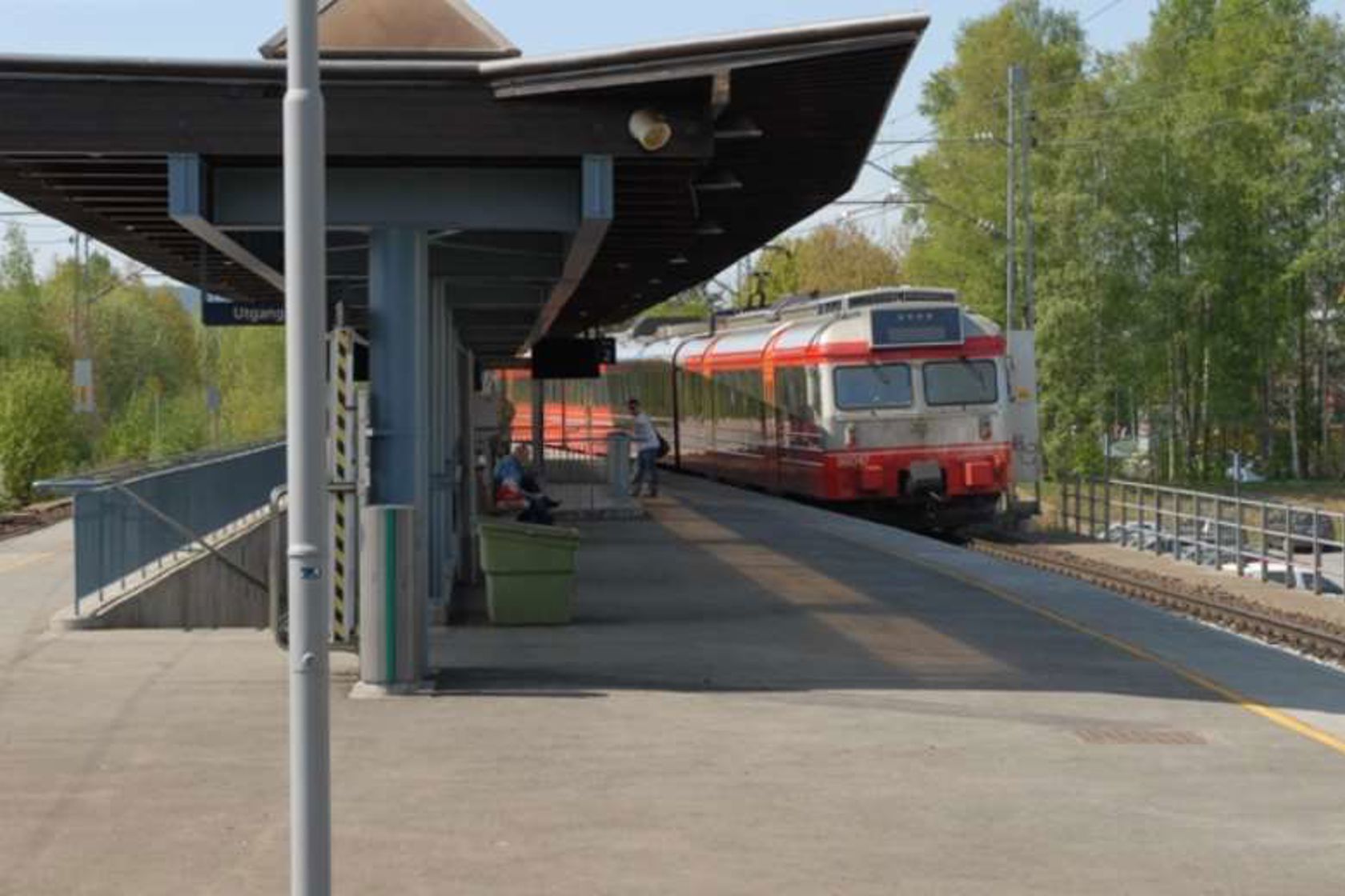 Exterior view of Fjellhama stop