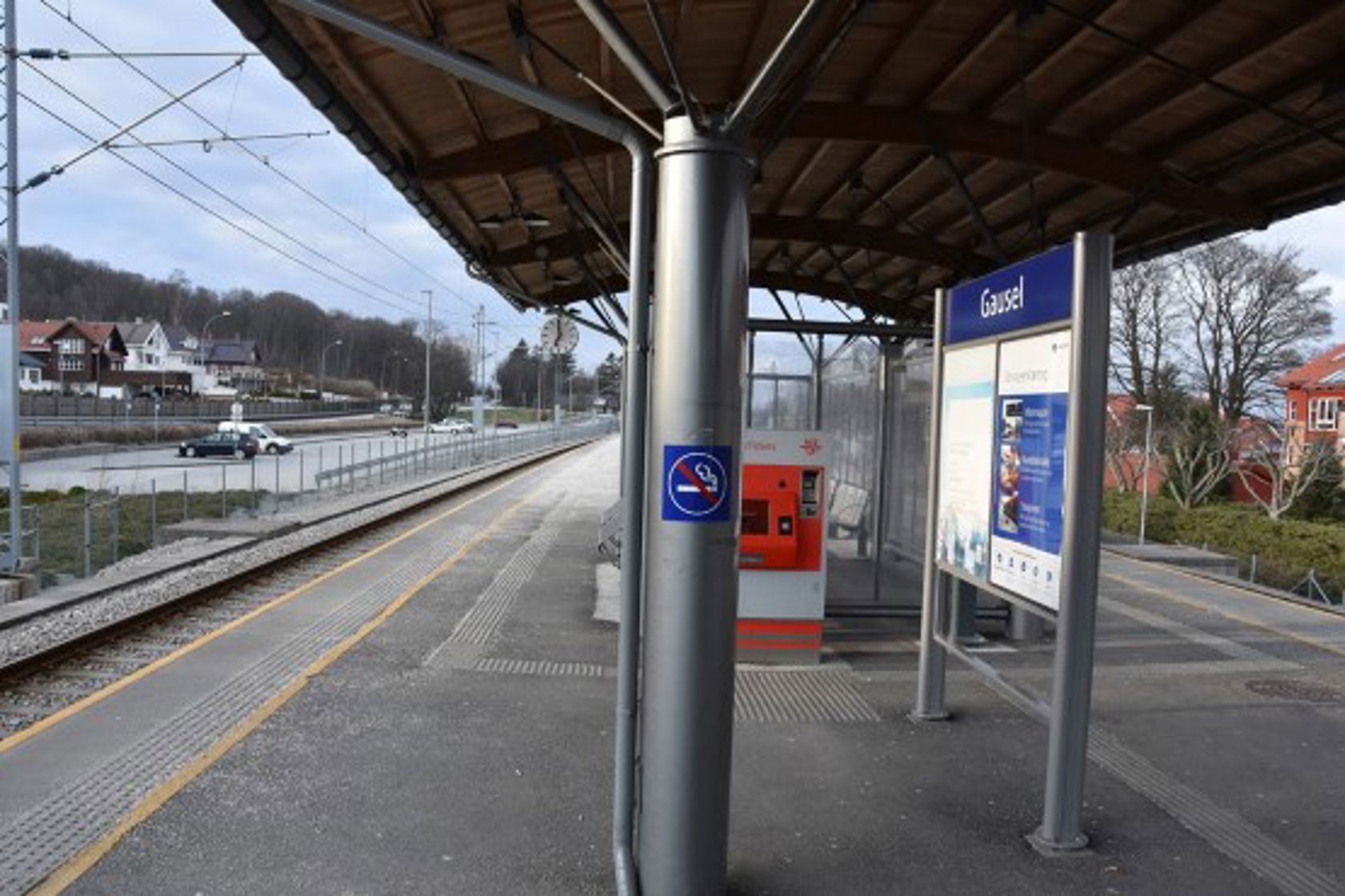 Exteror view of Gausel station