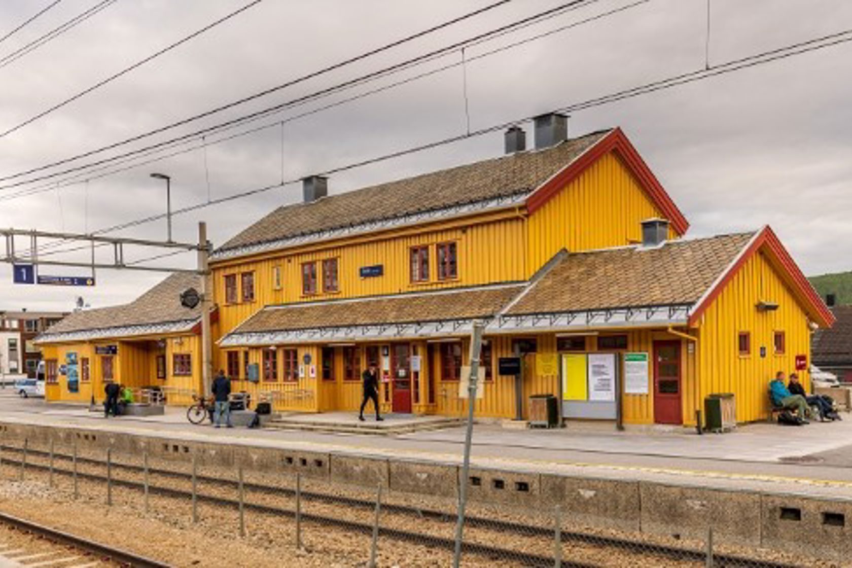 Eksteriørbilde av Geilo stasjon