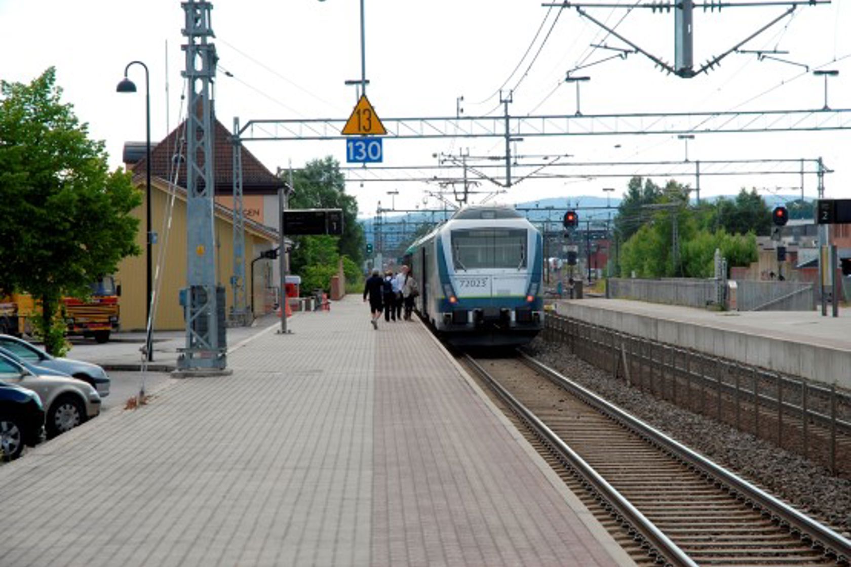 Eksteriørbilde av Gulskogen holdeplass