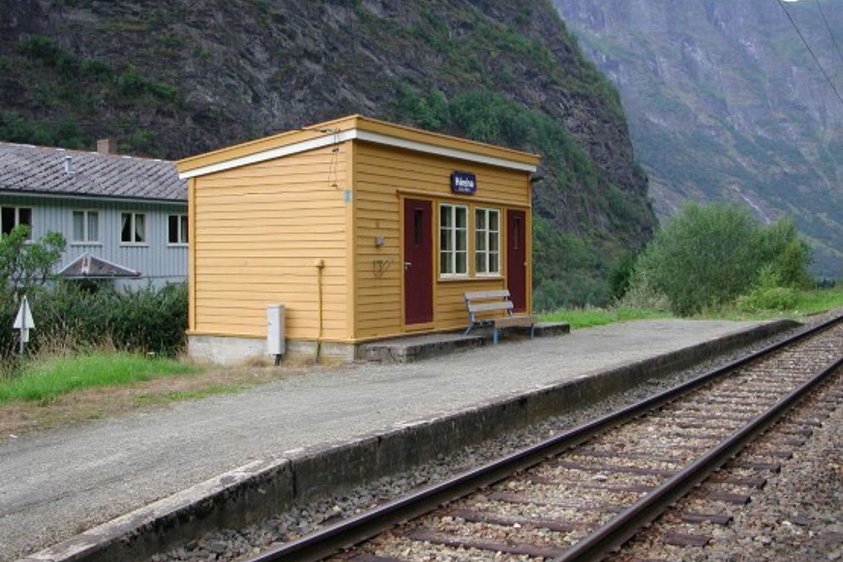 Eksteriørbilde av Håreina stasjon