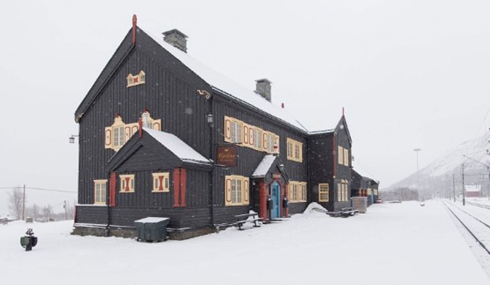 Eksteriørbilde av Hjerkinn stasjon