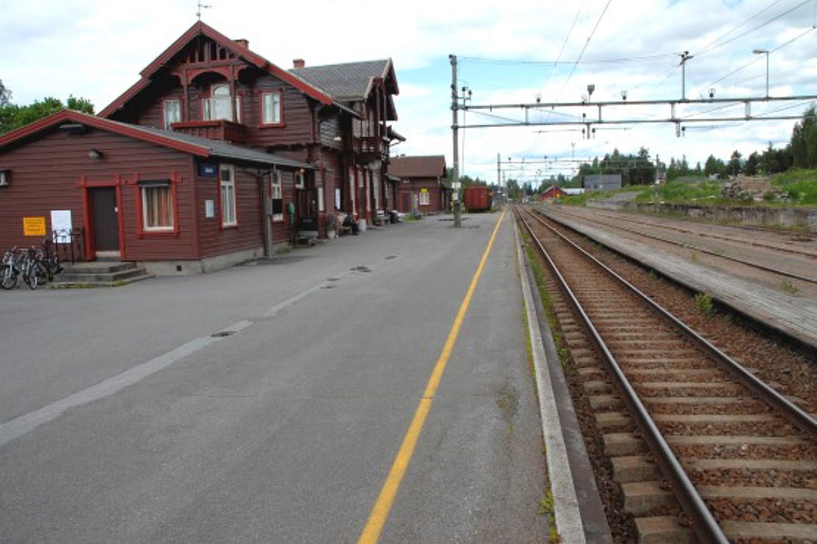 Exterior view of Jaren station