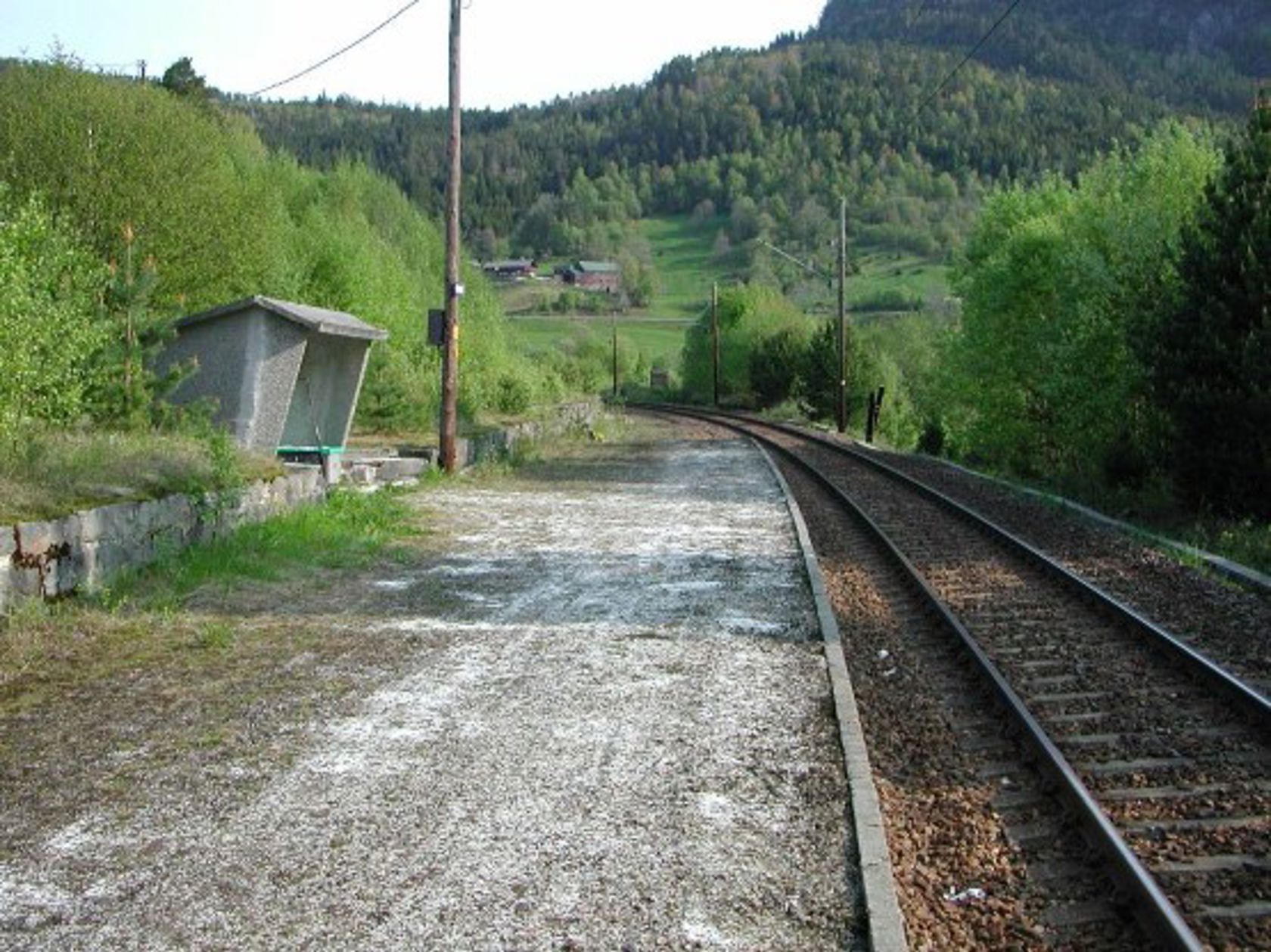 Eksteriørbilde av Kløve holdeplass