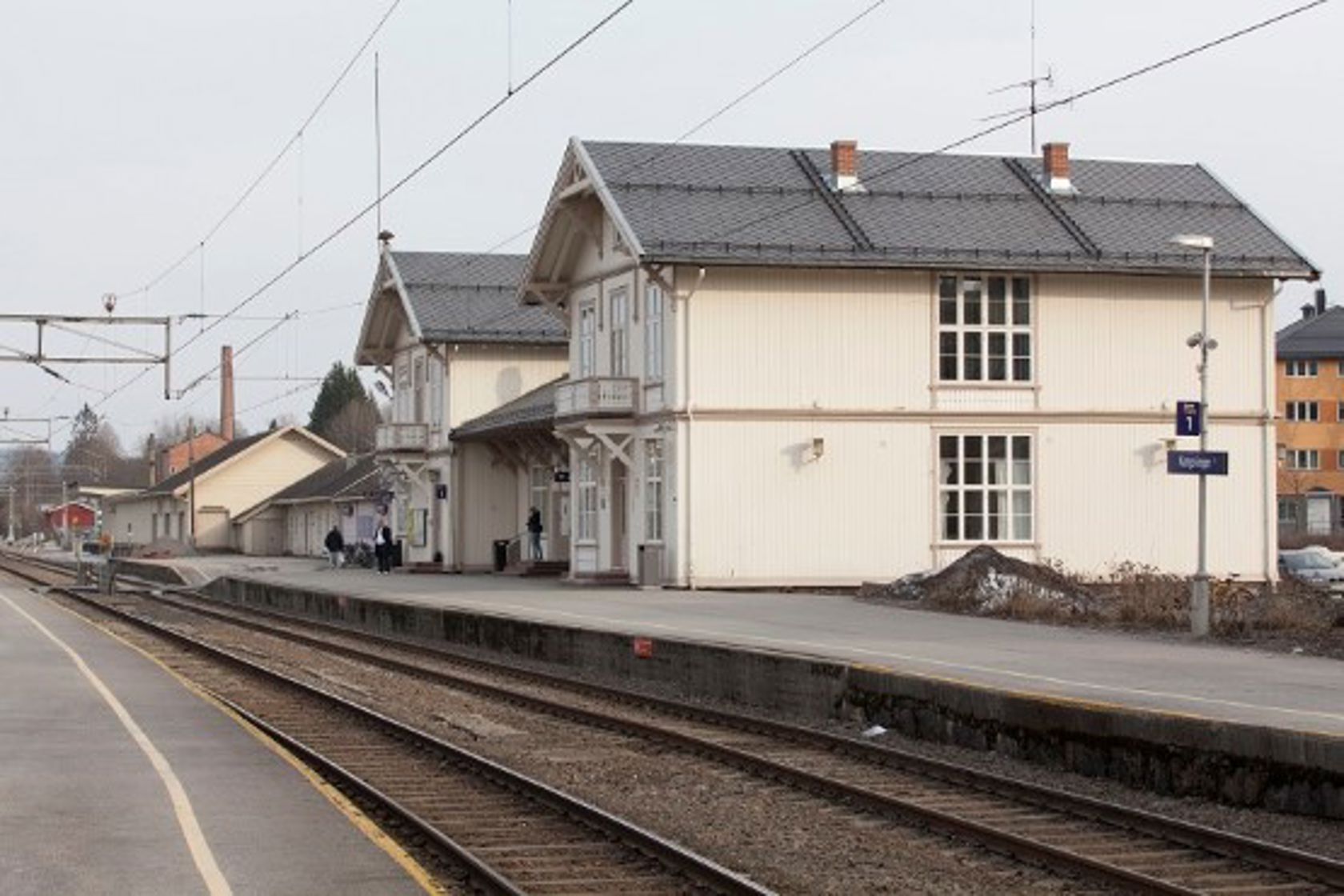 Exterior view of Kongsvinger station