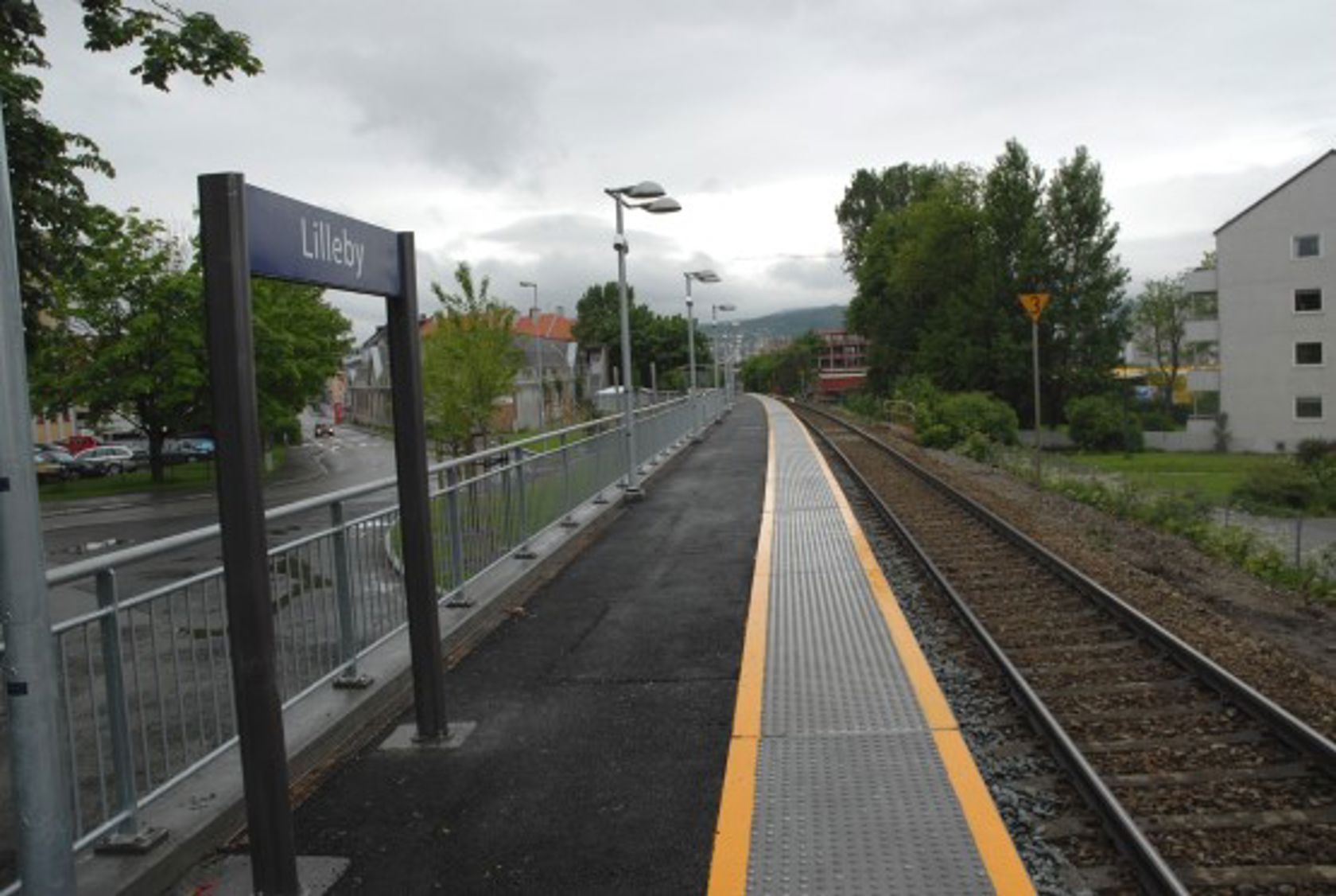 Exterior view of Lilleby stop