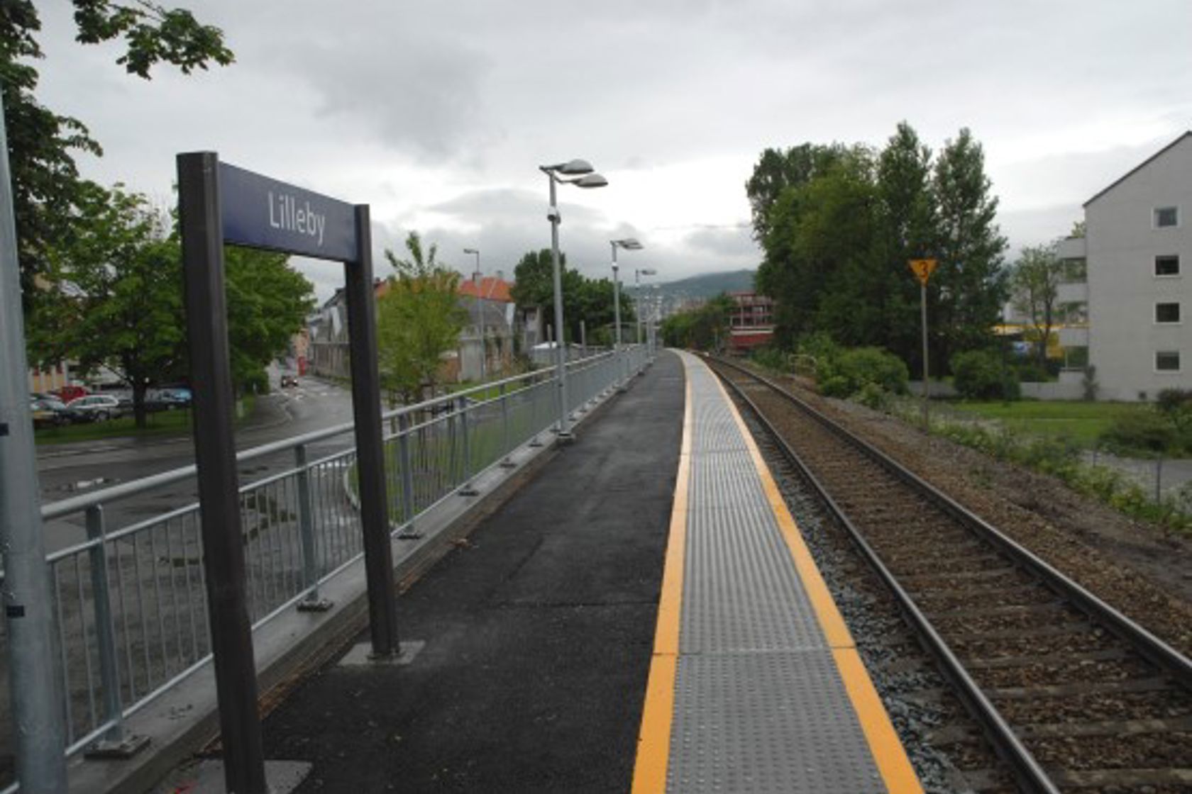 Exterior view of Lilleby stop