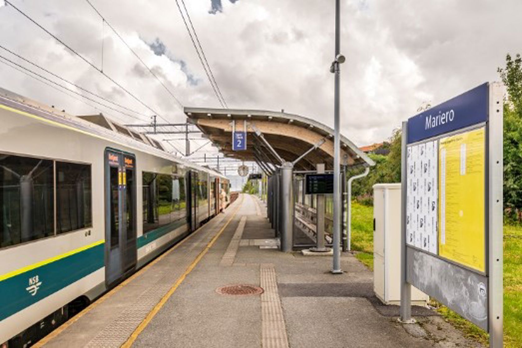 Exterior view of Mariero stop