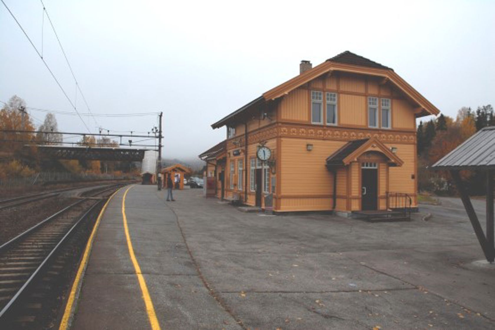 Exterior view of Nittedal station