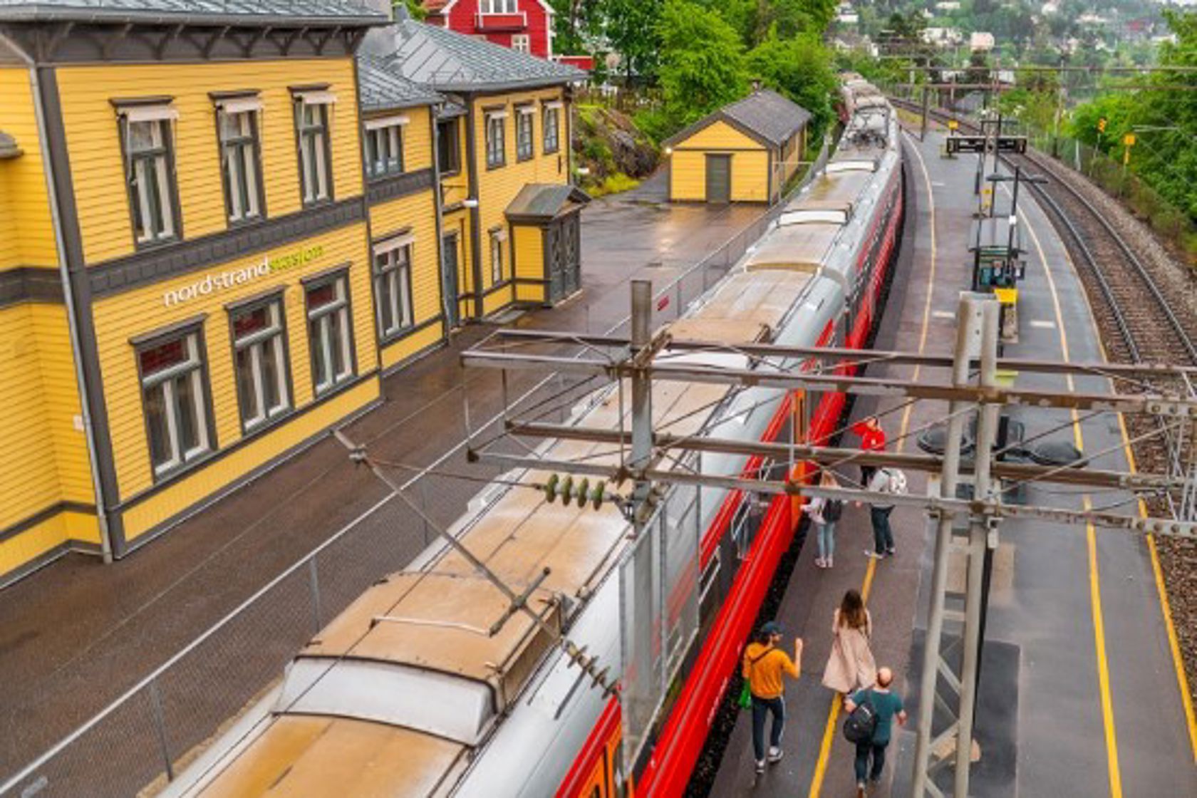 Eksteriørfoto av Nordstrand holdeplass