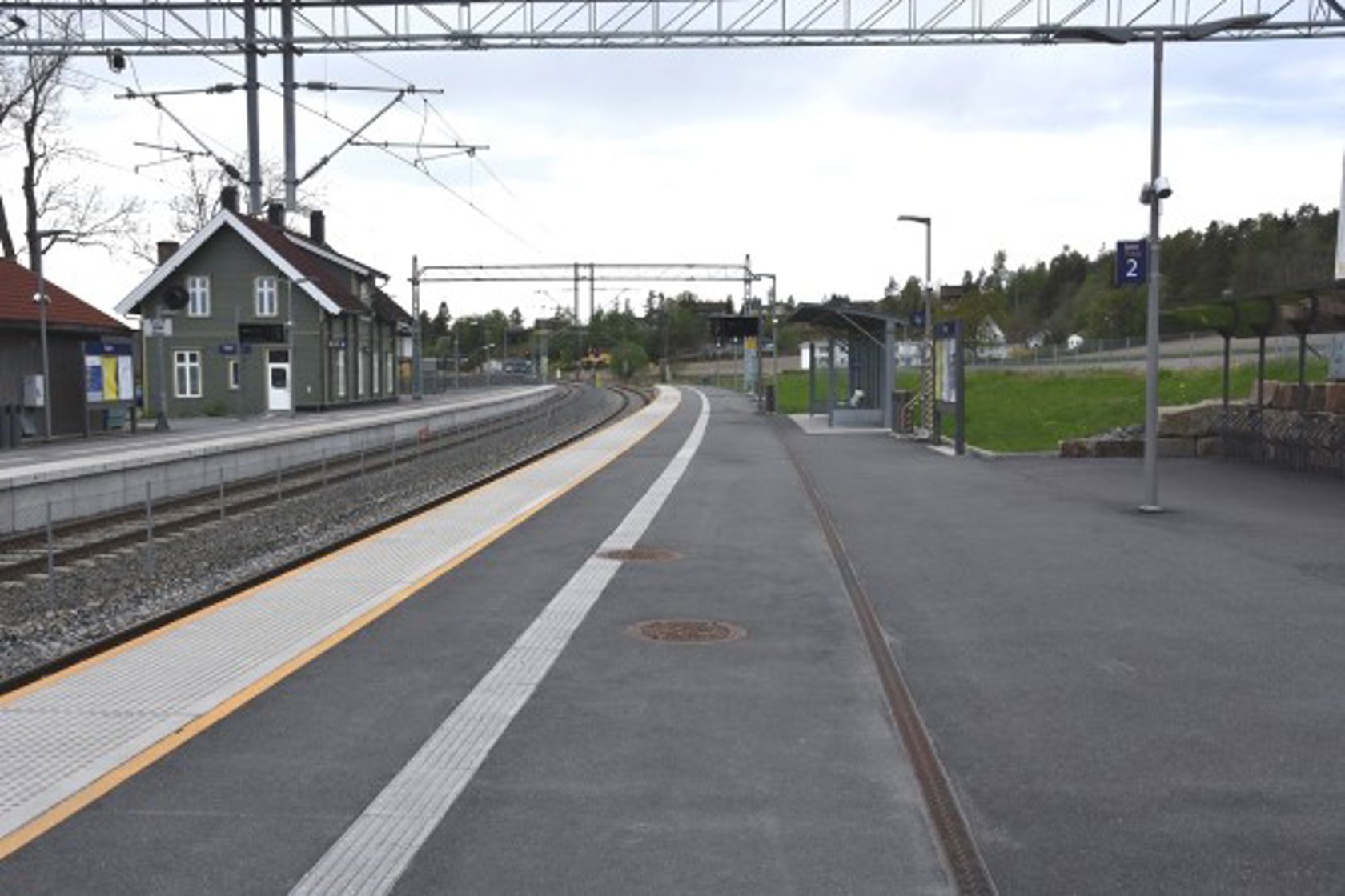 Eksteriørfoto av Råde stasjon