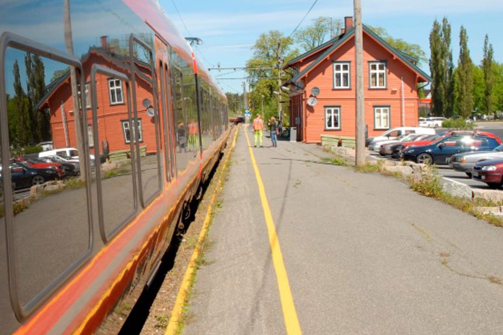 Exterior view of Rakkestad station