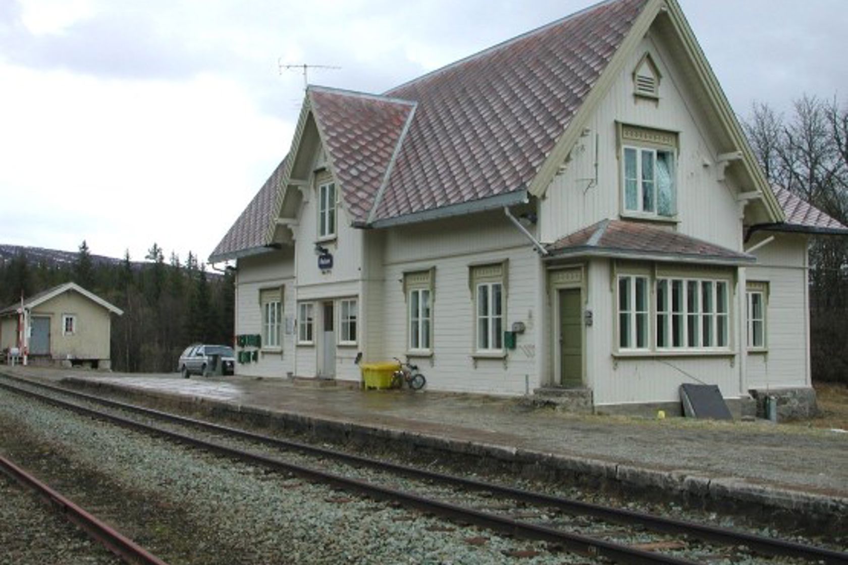 Exterior view of Reitan station