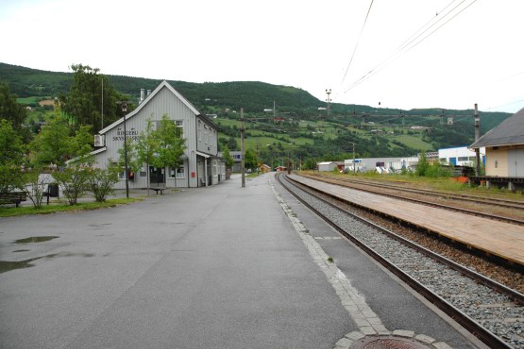 Exterior view of Ringebu station