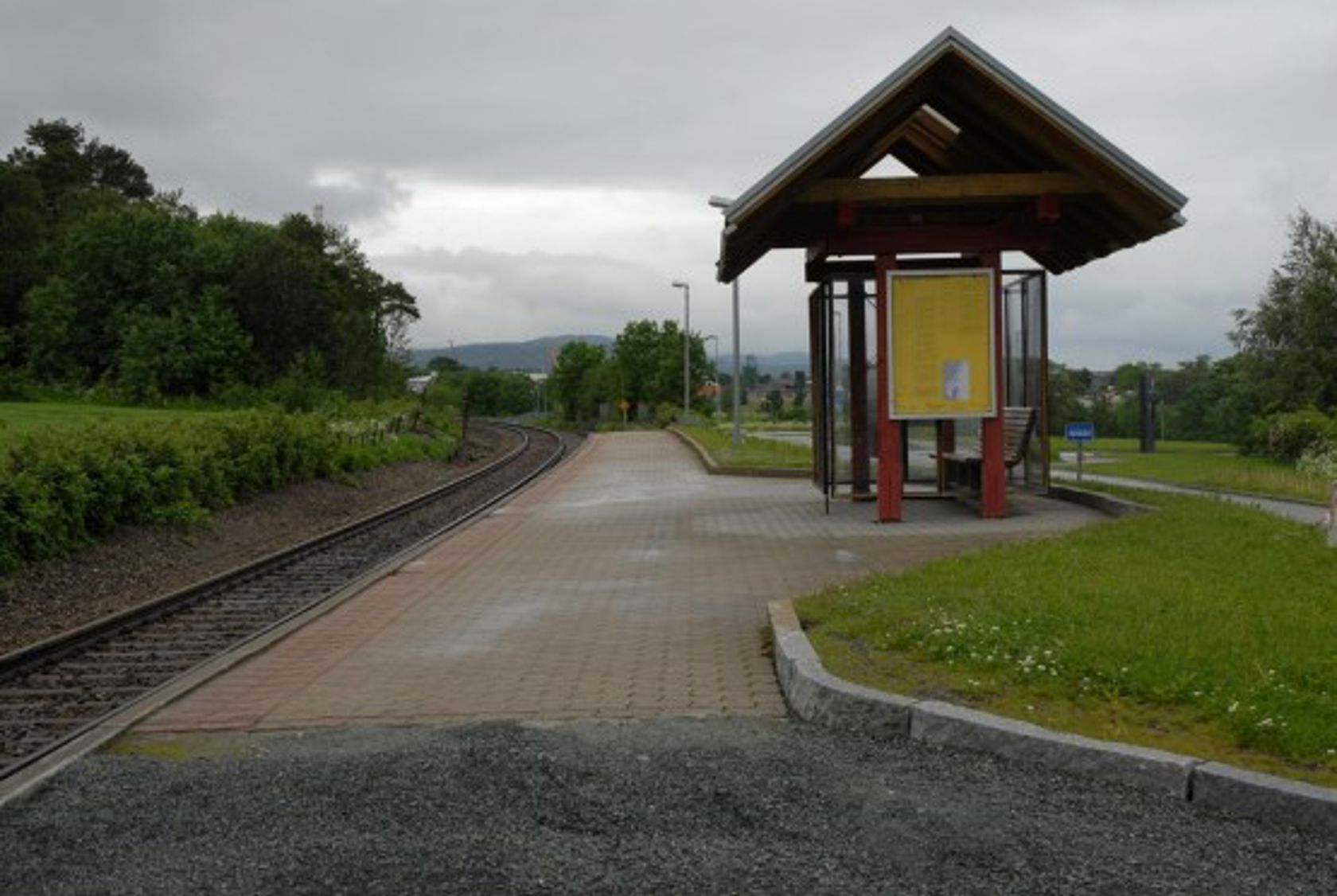 Exterior view of Rotvoll stop