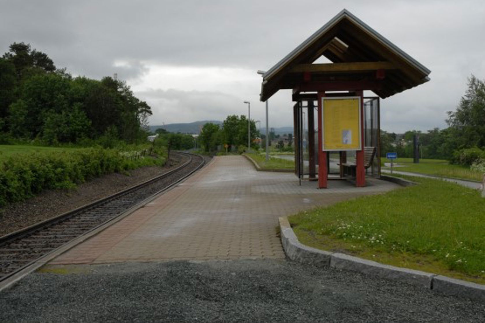 Exterior view of Rotvoll stop