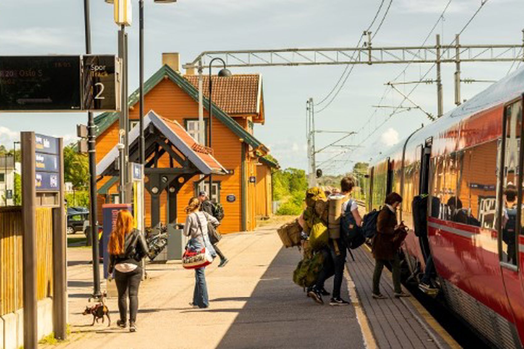 Eksteriørfoto av Rygge stasjon