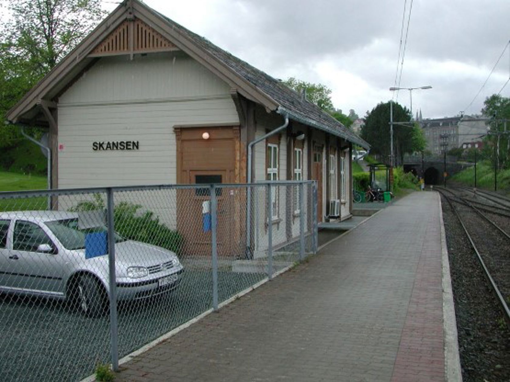 Exterior view of Skanse stop
