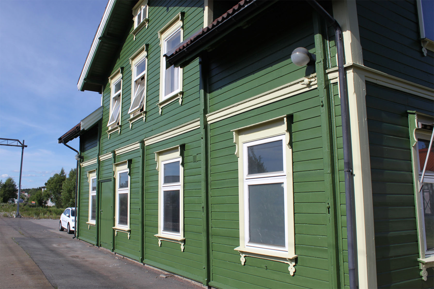 Stasjonsbygning på Skjeberg stasjon