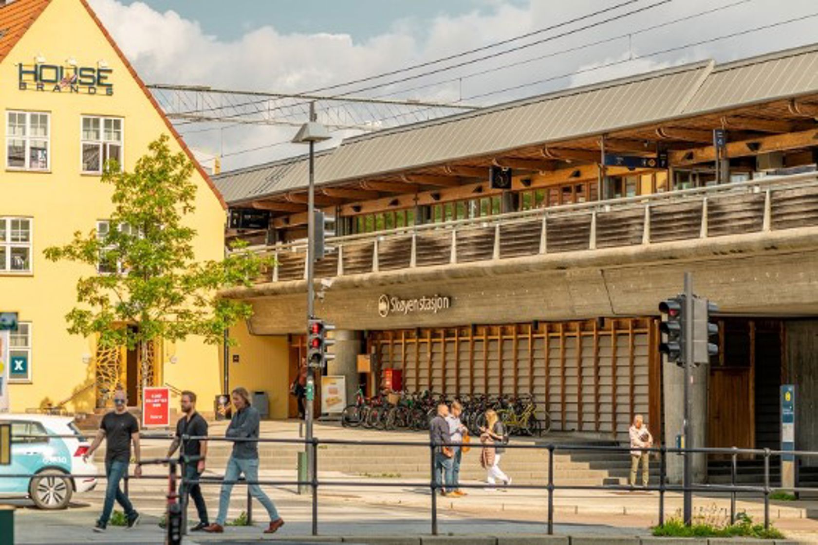 Extorior view of Skøyen station