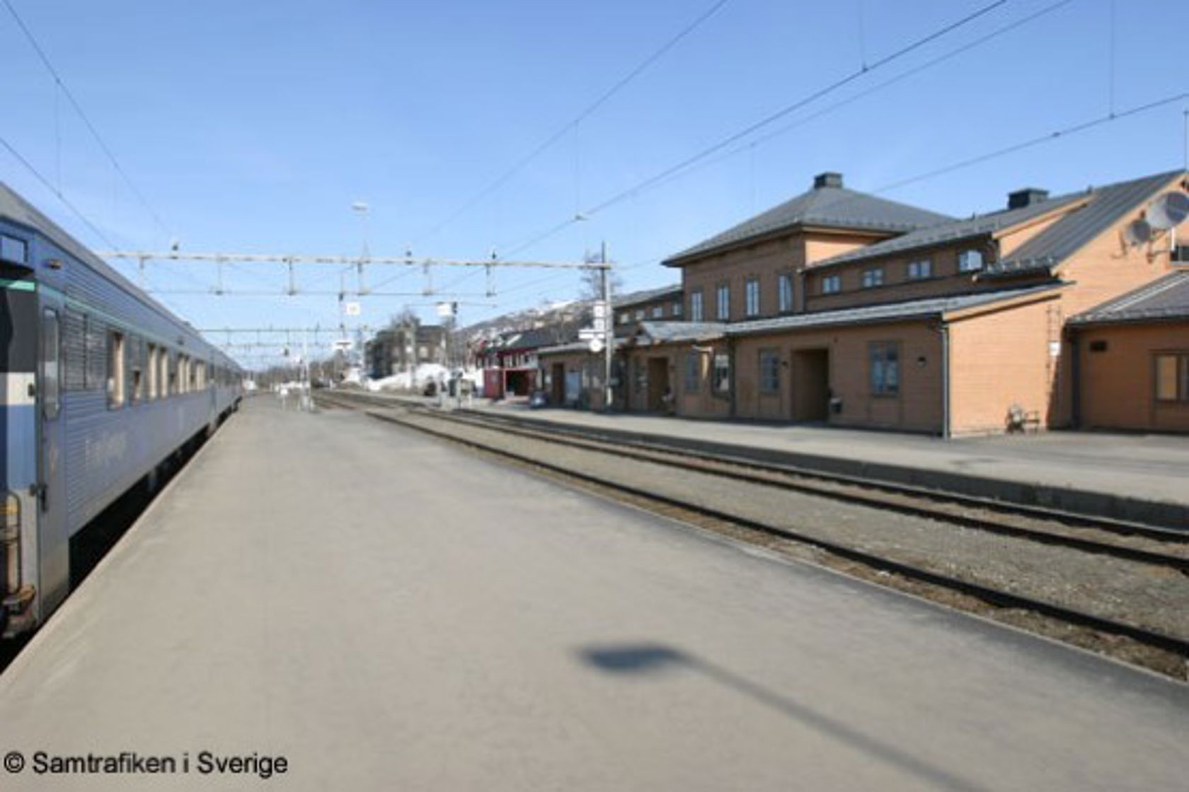 Exterior view of Storlien border station