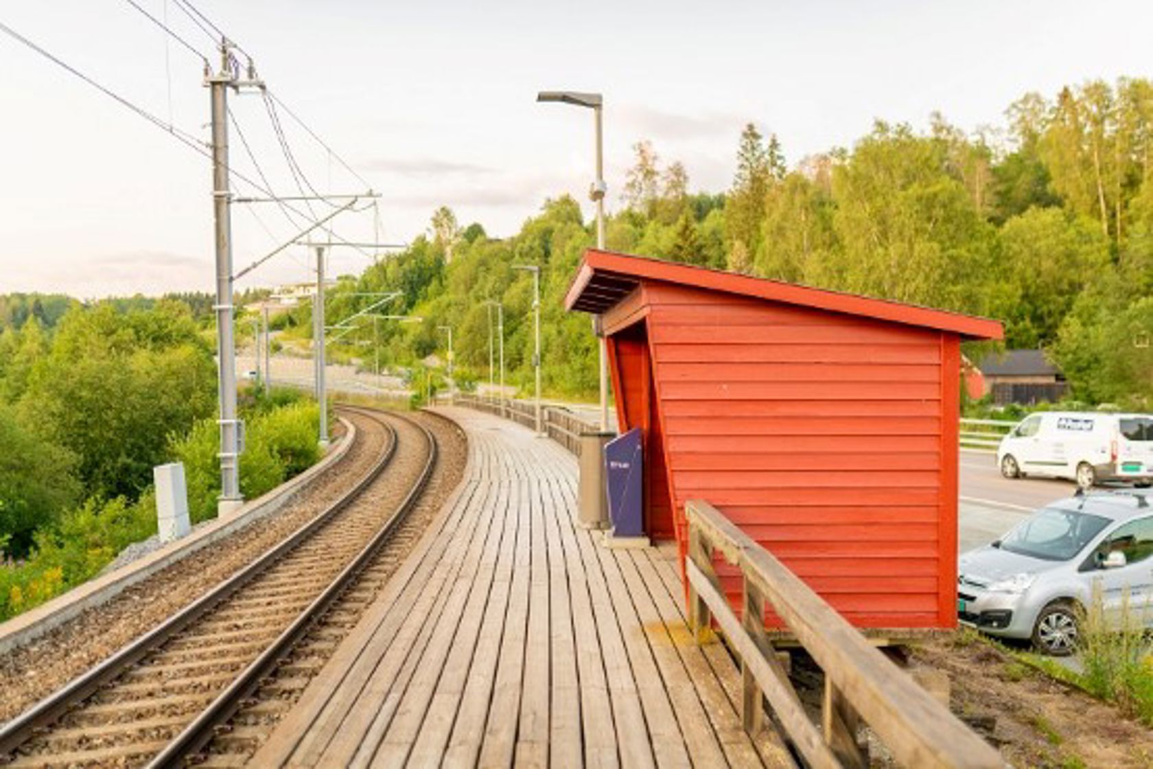 Exterior view of Svingen stop