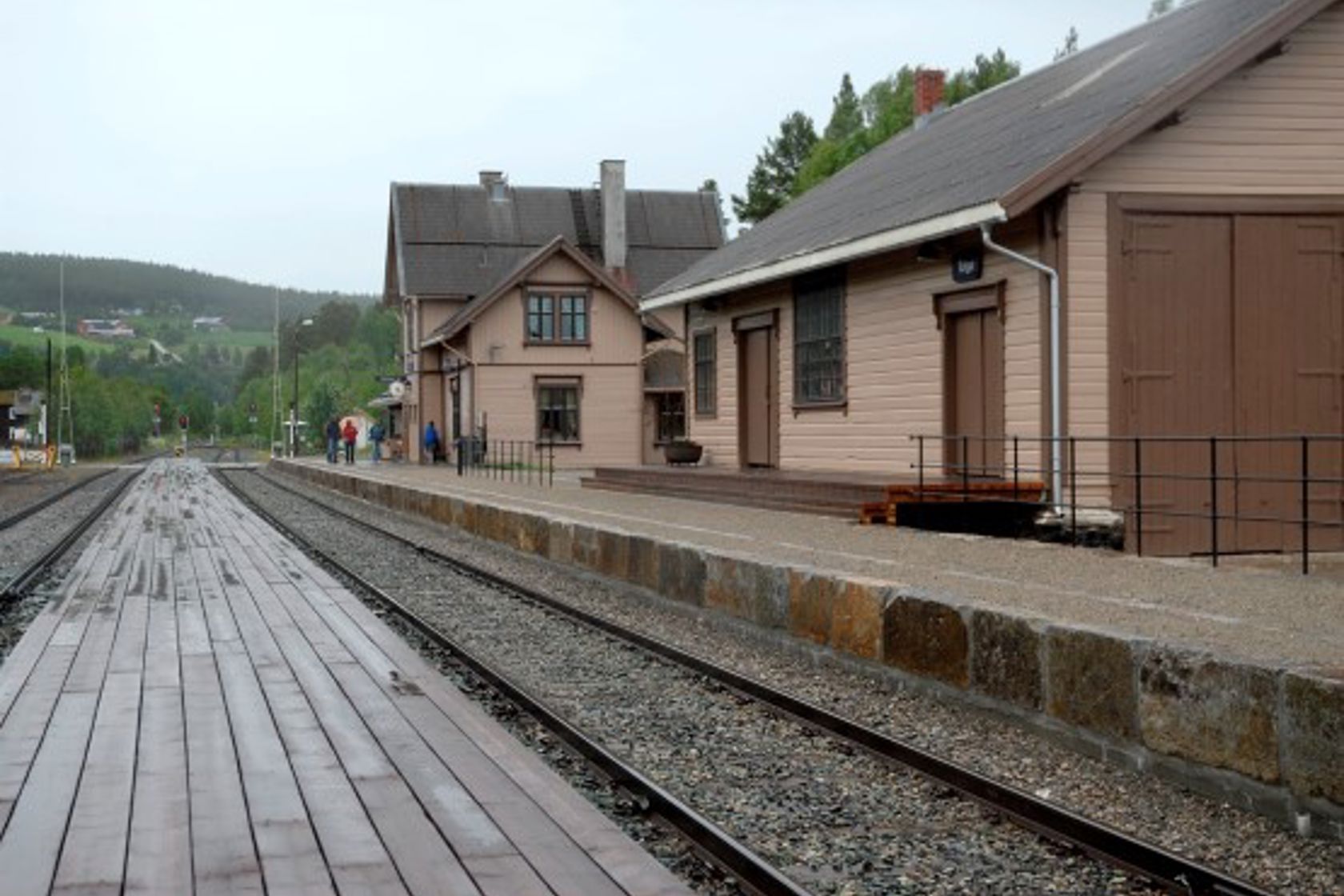 Exterior view of Tolga station