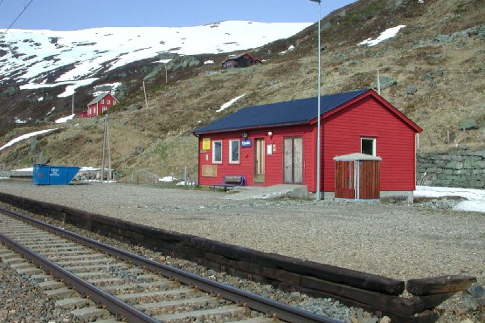 Exterior view of Upsete station