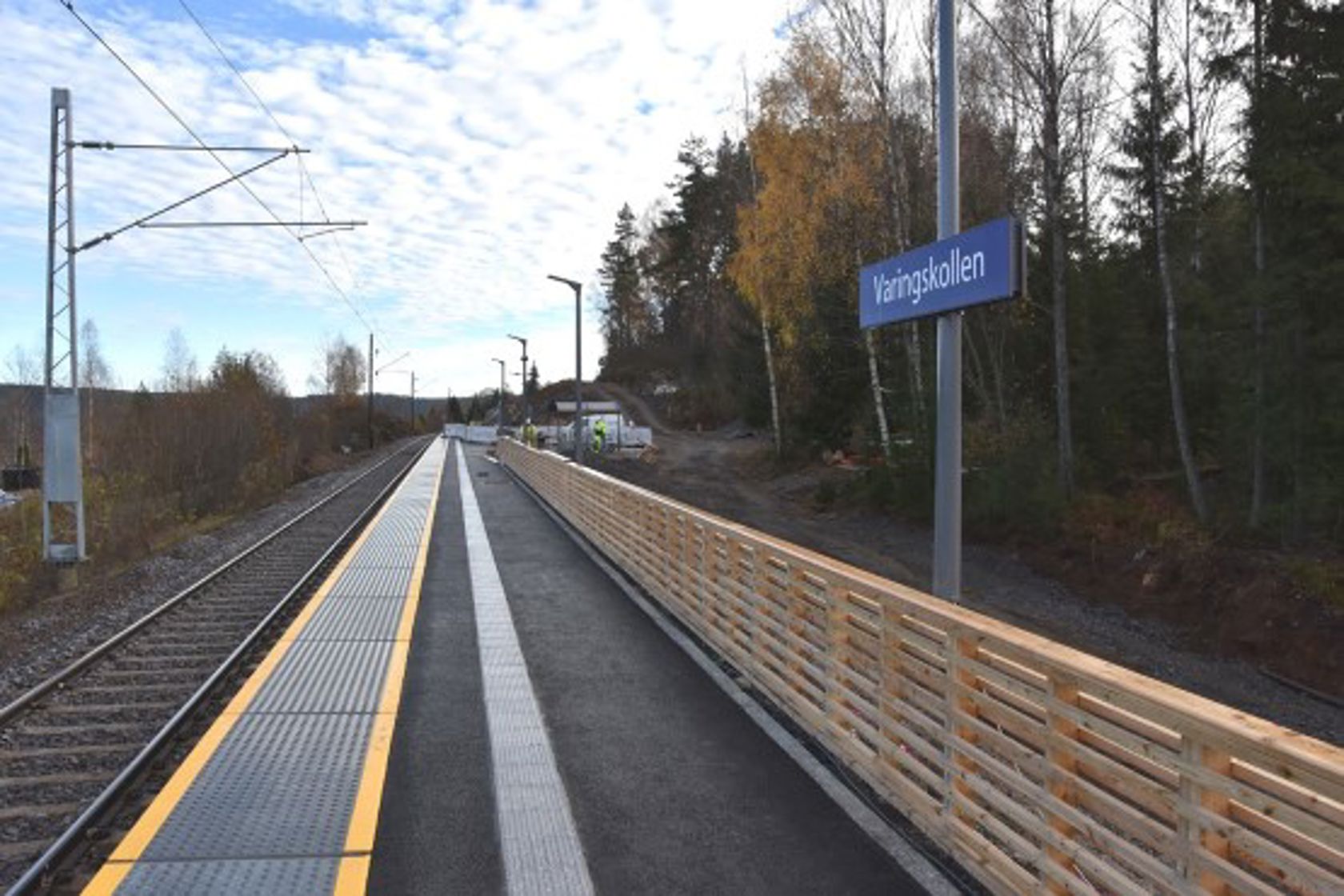 Exterior view of Varingskollen stop