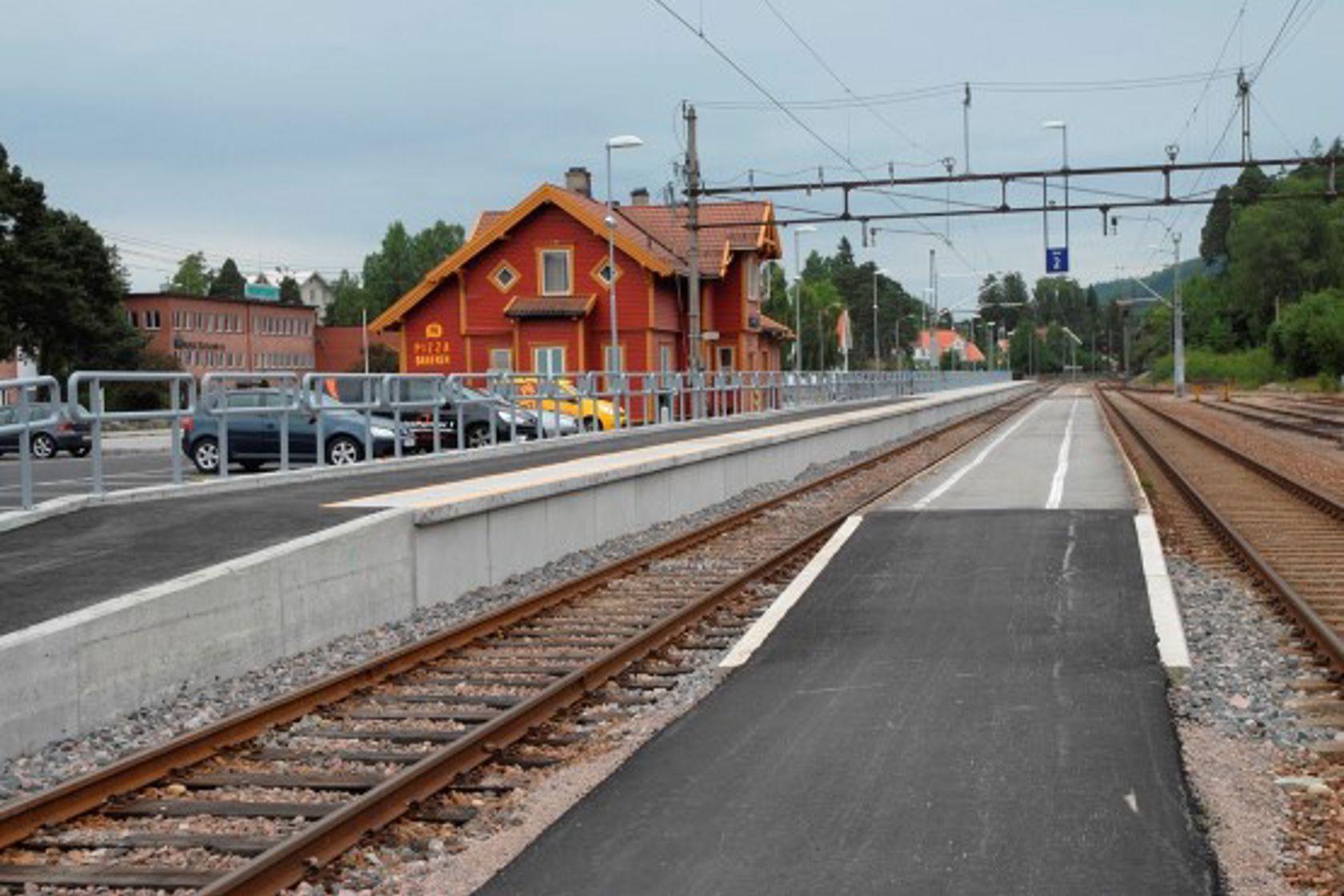 Eksteriørfoto av Vennesla stasjon