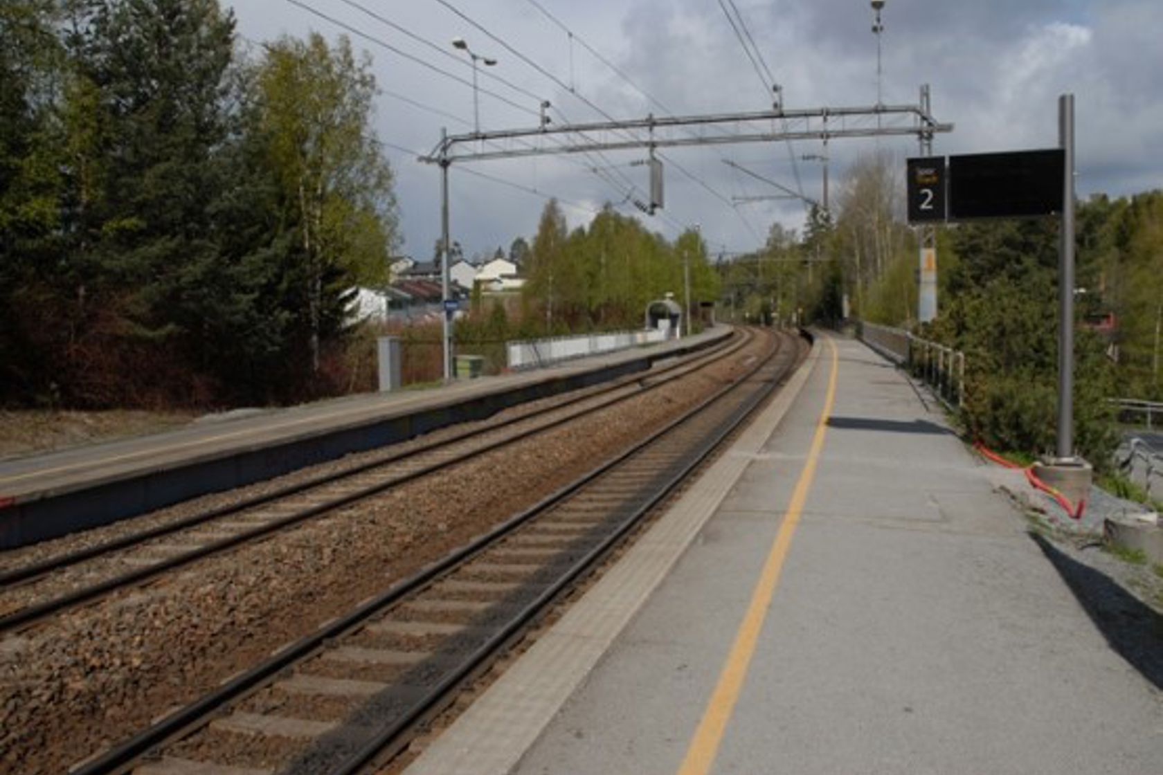 Exterior view of Vevelstad stop
