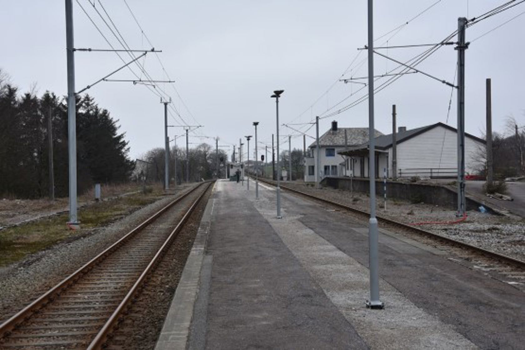 Exterior view of Vigrestad station
