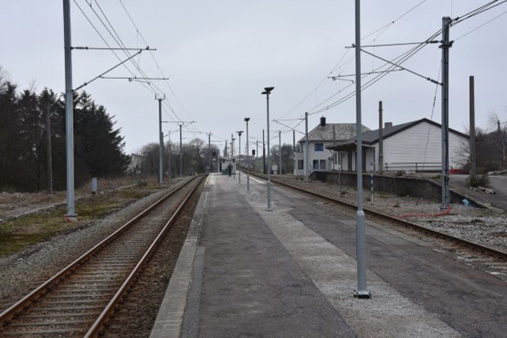 Eksteriørfoto av Vigrestad stasjon