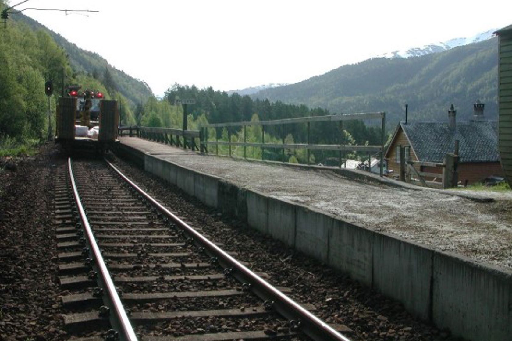 Exterior view of Øyeflaten stop