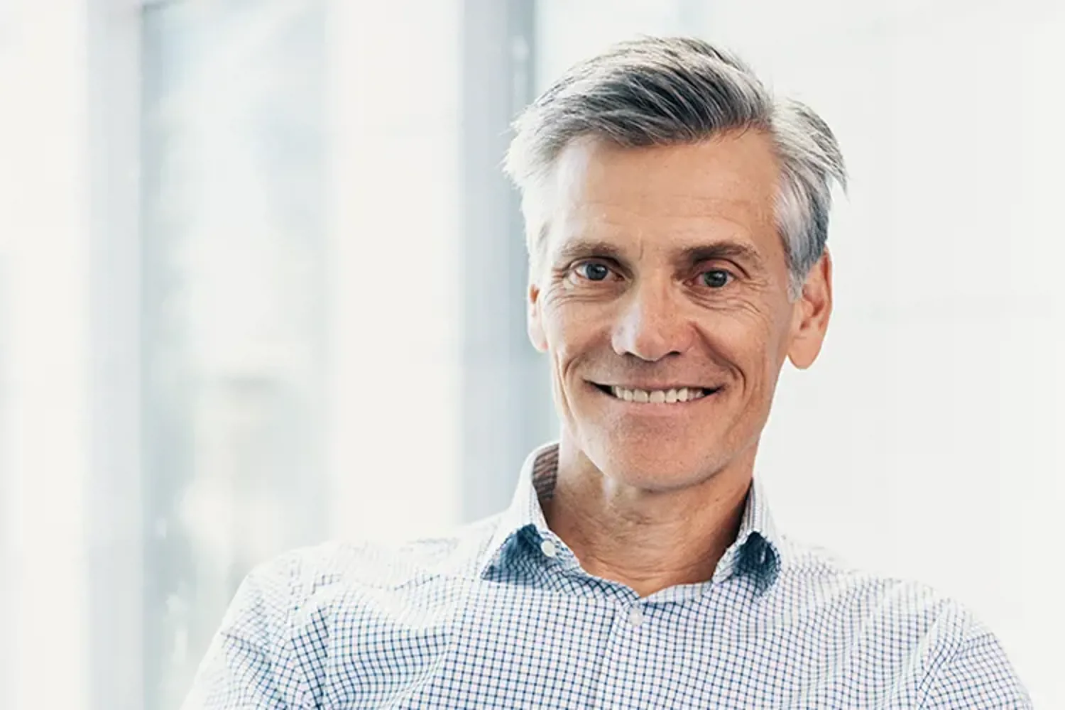 Portrett av Jon-Erik Lunøe, Konst. Konsernsjef