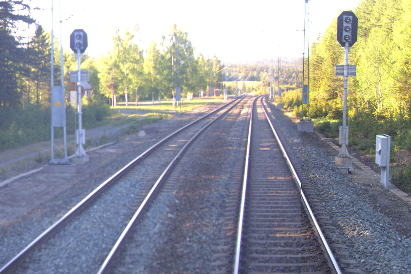 Tracks at Garli station