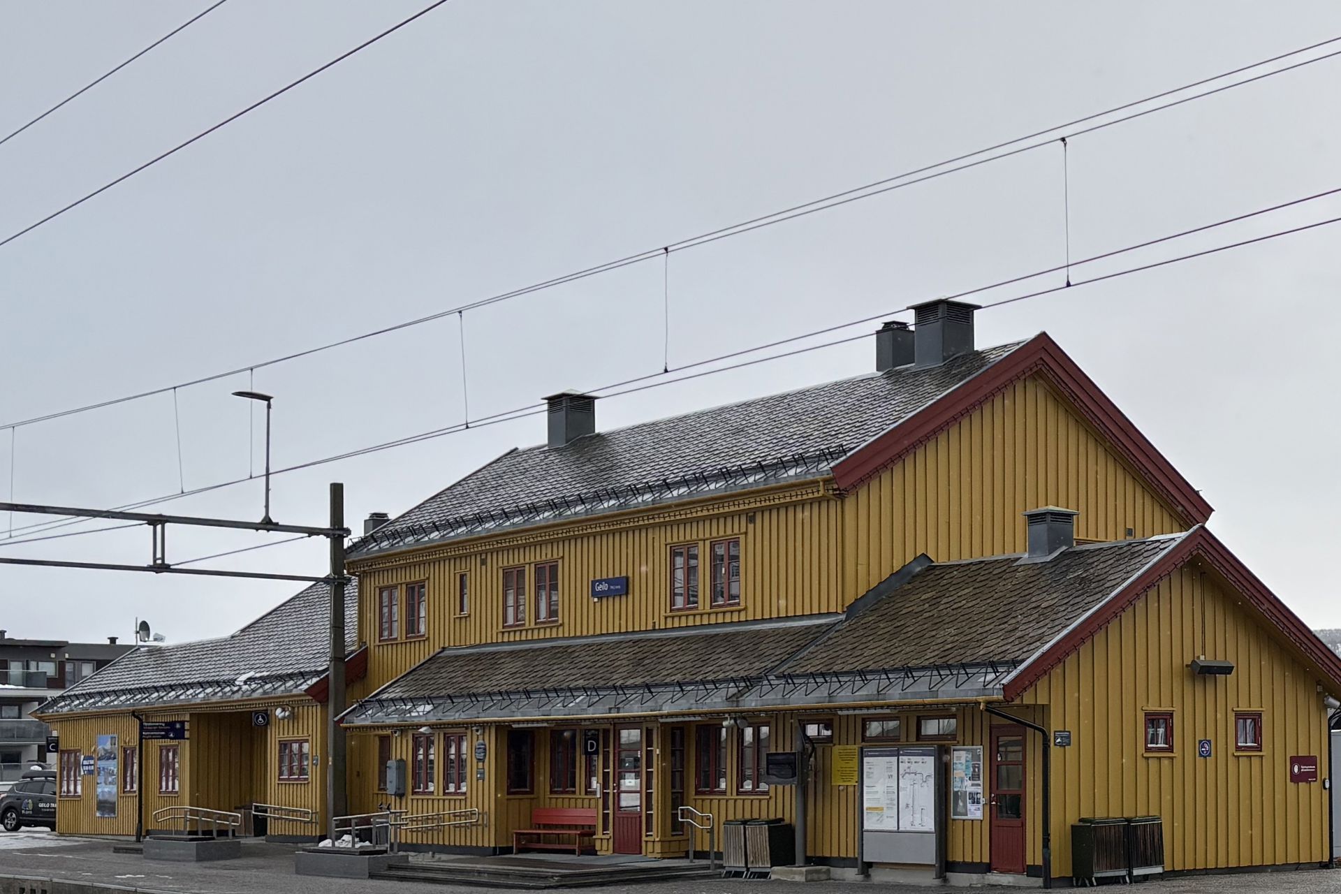 Exterior view of Geilo station