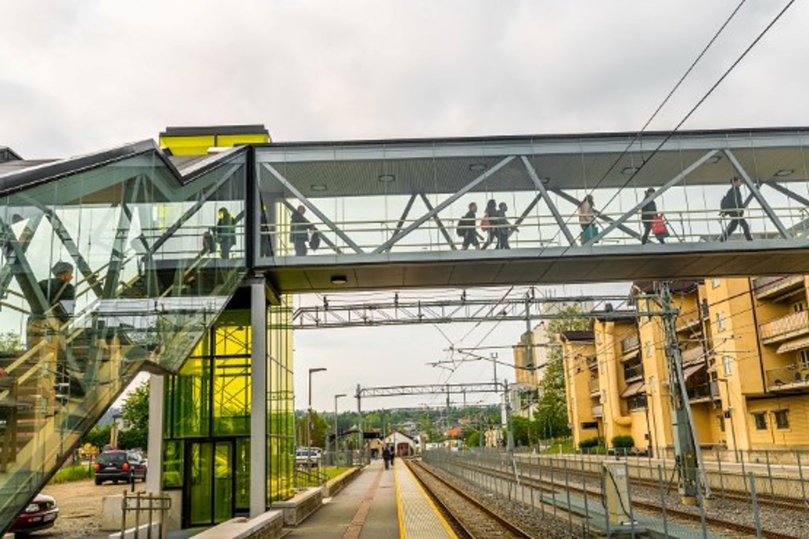 Exteror view of Mysen station